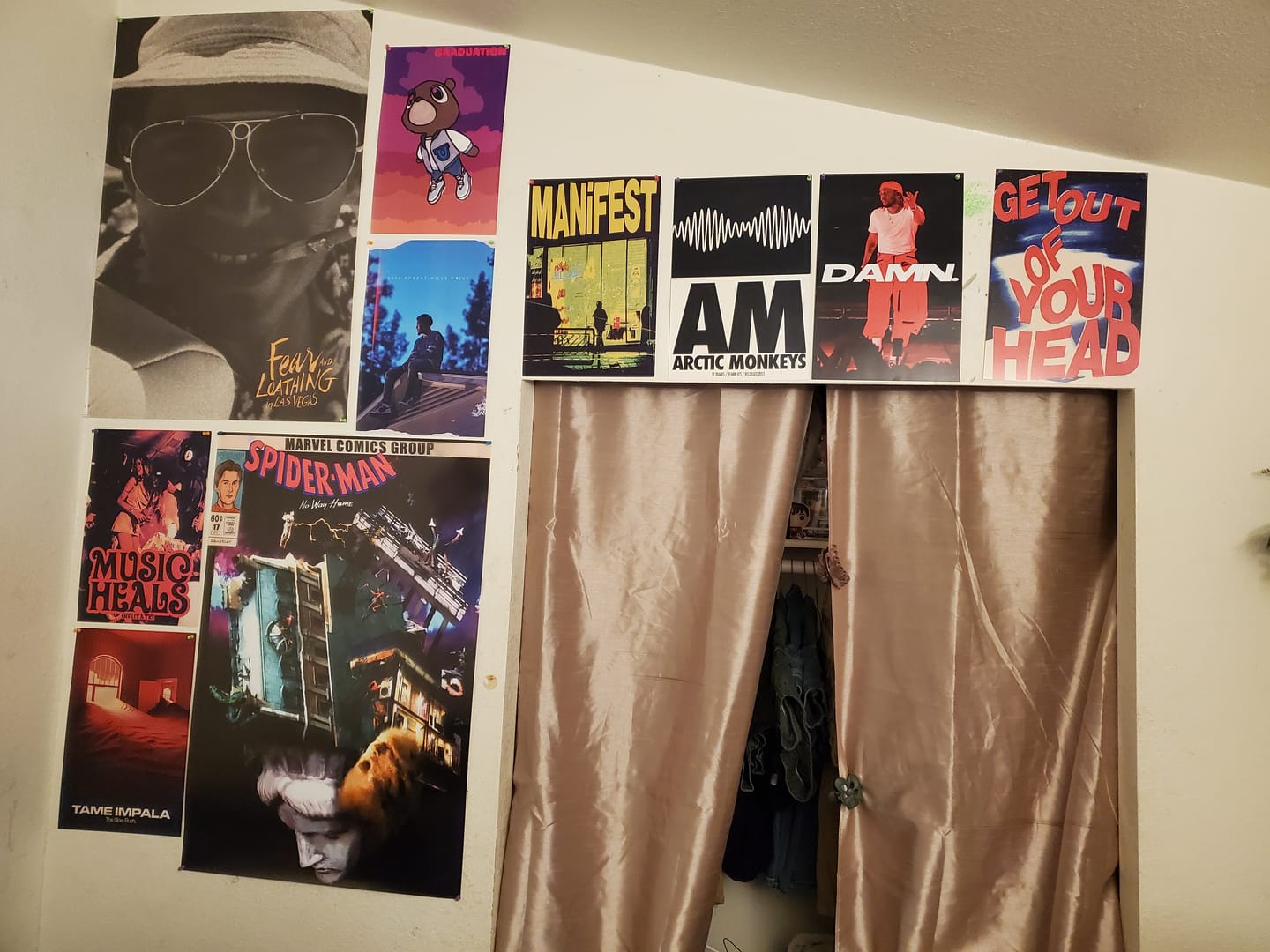 Customer photo review of Toyota Supra 'Neon Pit Stop' Poster