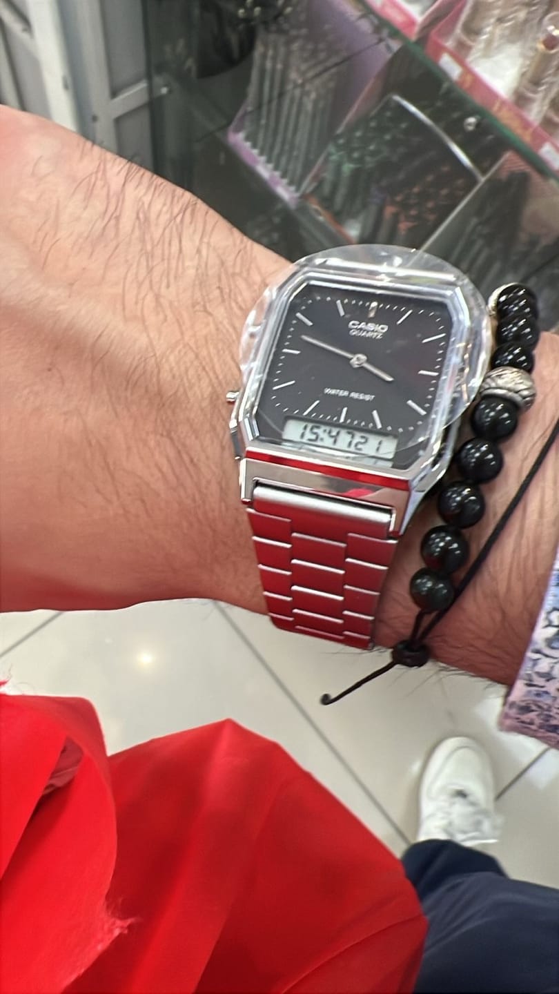 Customer photo review of Reloj Casio Vintage AQ-230A-1DMQ Dial Negro