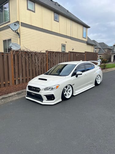 Customer photo review of 2018-21 Subaru WRX / STi VRS Style Front Splitter Lip Ground Effect