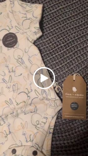 Customer video review of short bodysuit | bunnies