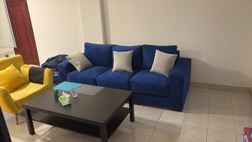 Customer photo review of كنبة خشب زان 220×85سم- BF05