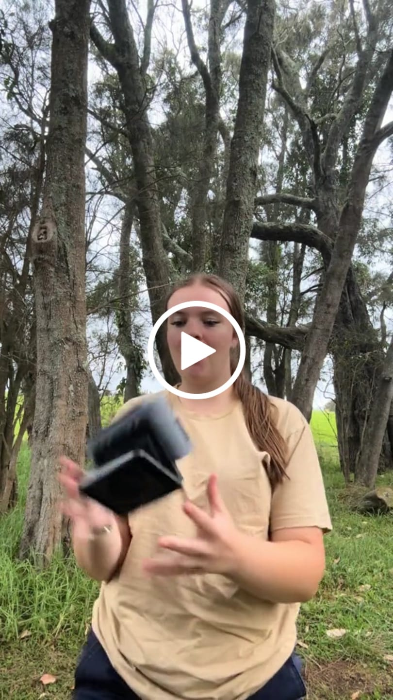 Customer video review of DualForce Tradie Waist Fan 14500mAh