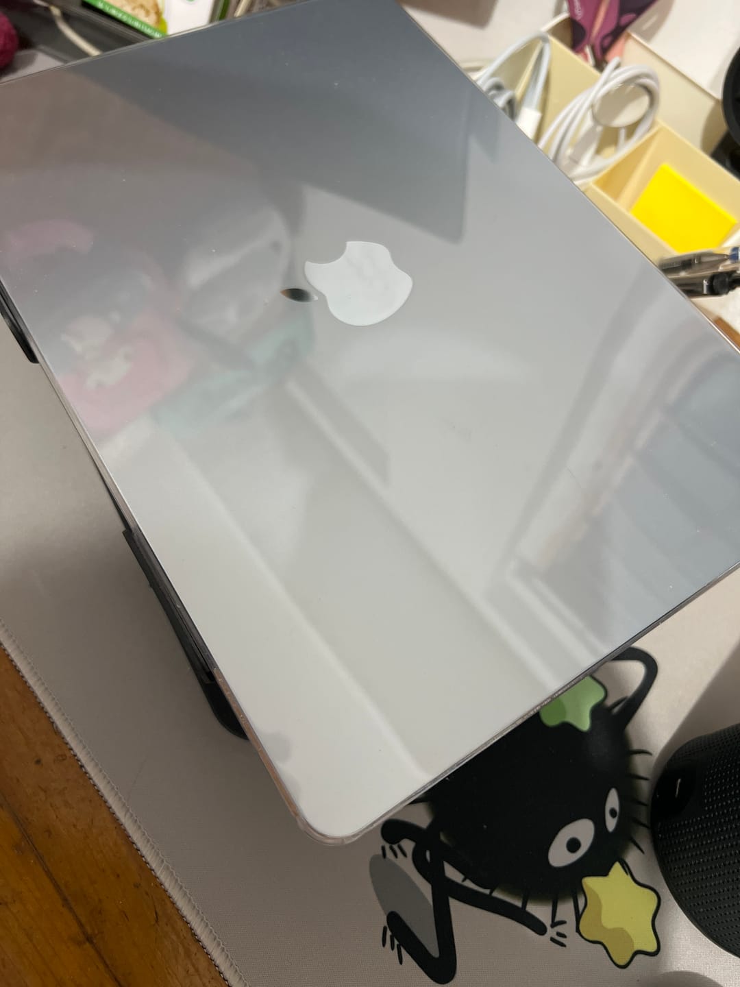 Customer photo review of Crystal Clear Macbook Case