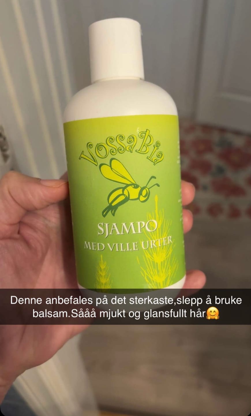 Customer photo review of Sjampo med ville urter