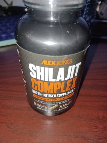 Customer photo review of Shilajit Complex - Super-Infused Supplement (90 Capsules) (30 Servings)