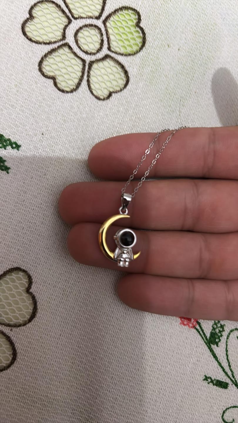 Customer photo review of Colgante de Recuerdo Memorial