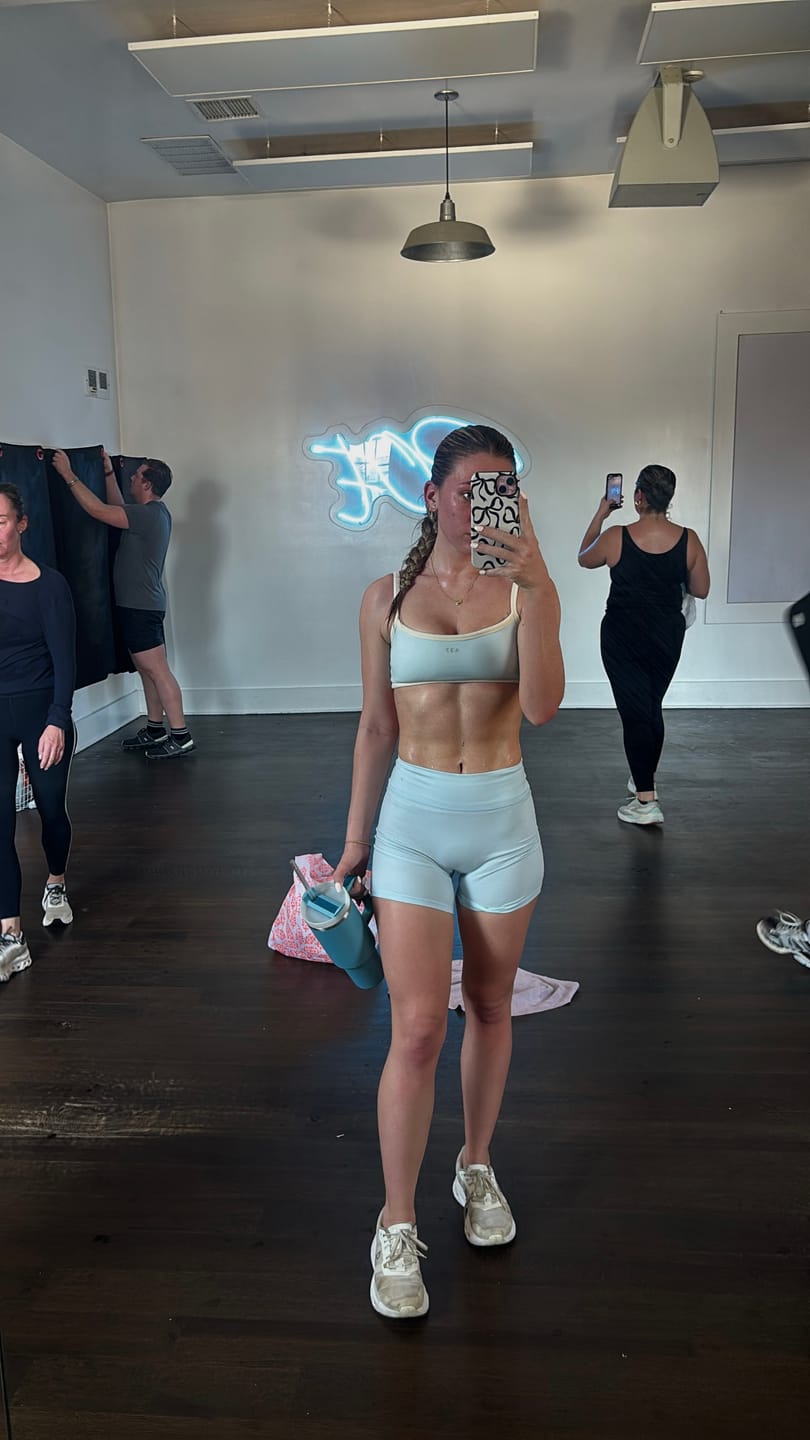 Customer photo review of The Micro Bra / IceBlue-Cream