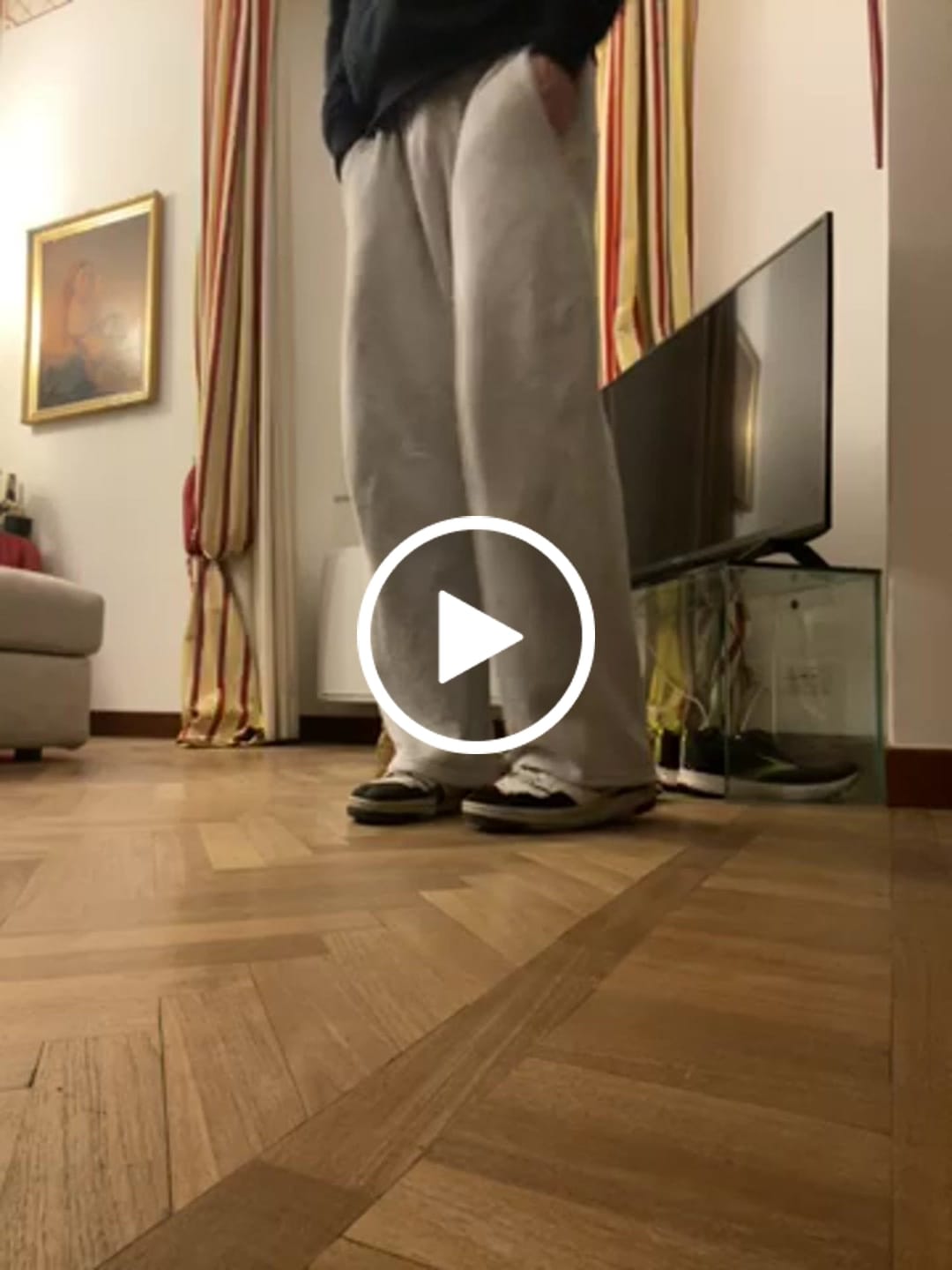 Customer video review of Sweatpants Wide Fit Blanks 330GSM Sport Grey