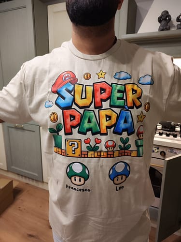Customer photo review of Super Papà - Personalizzabile