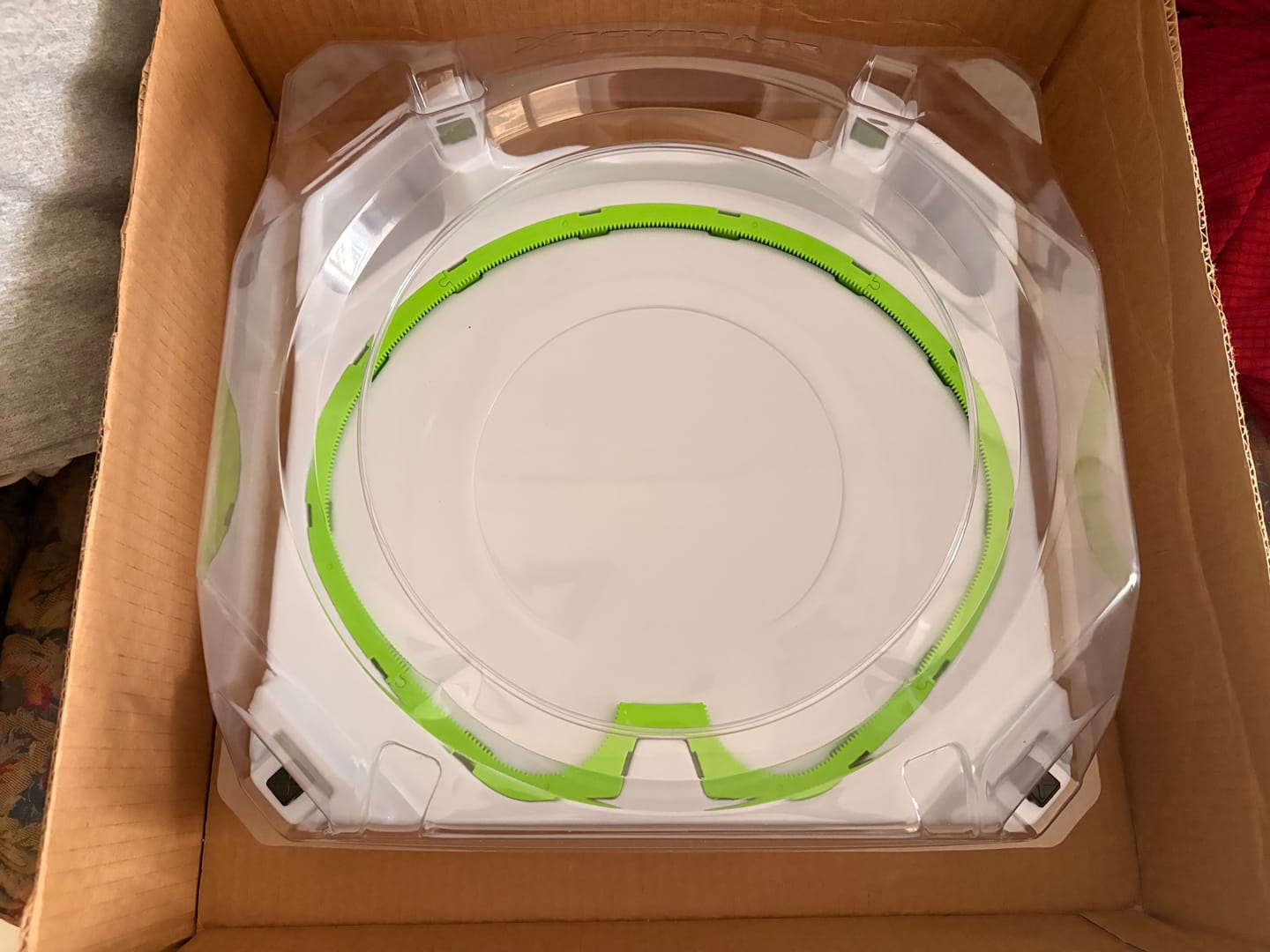 Customer photo review of TAKARA TOMY Beyblade X Xtreme Stadium BX-10