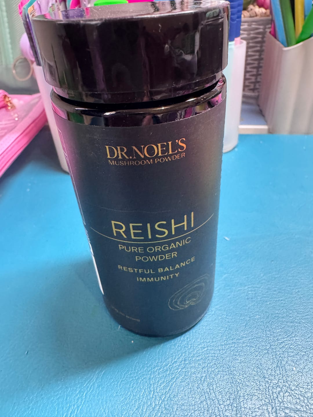 Customer photo review of Organic Reishi Mushroom Extract Powder