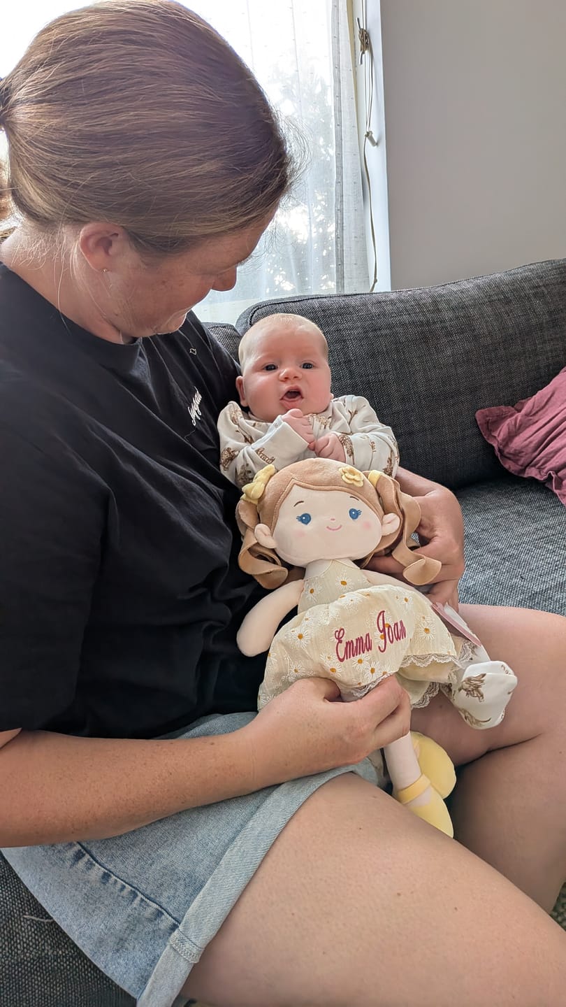 Customer photo review of Personalized Daisy Girl - Yellow