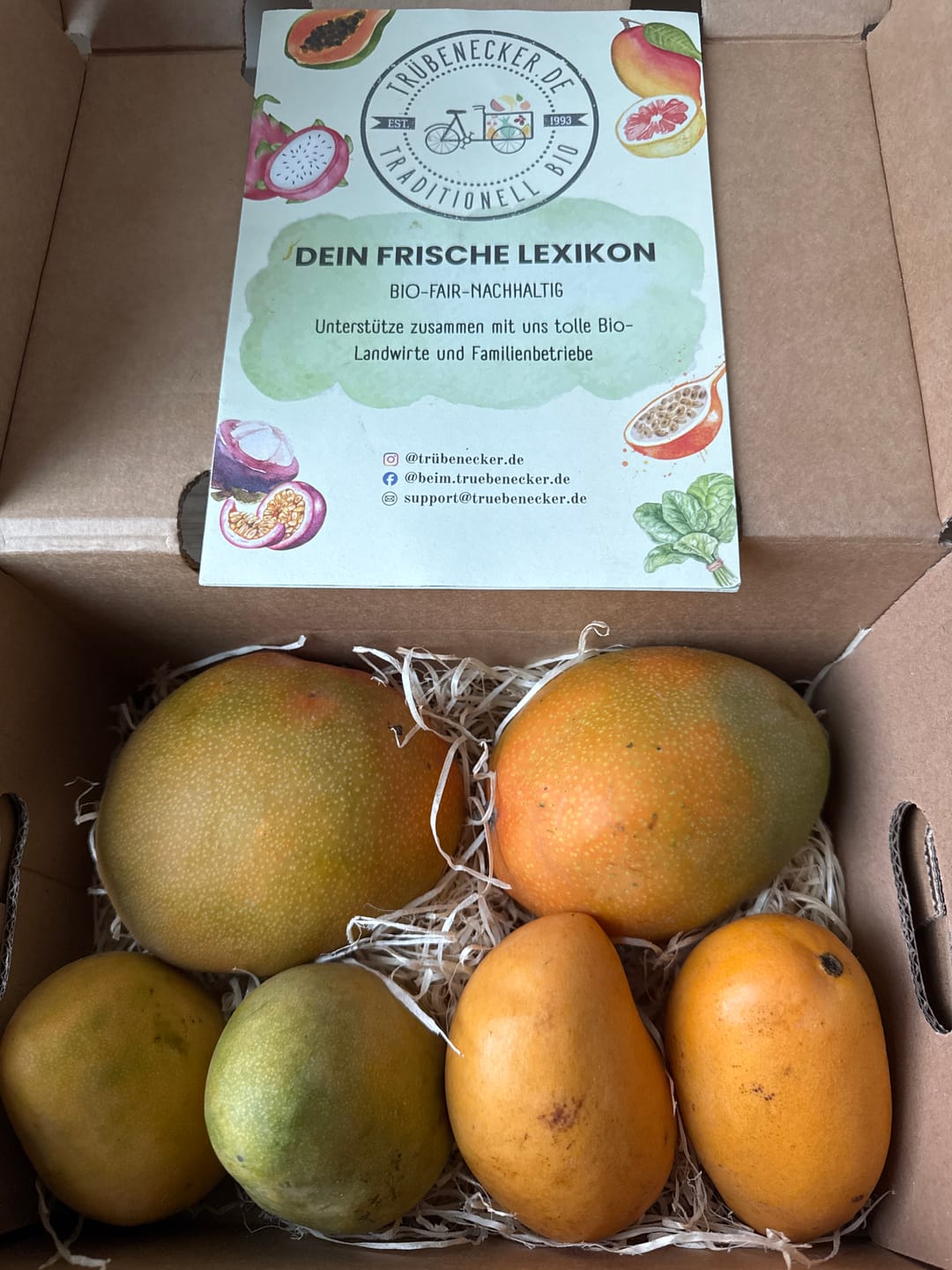 Customer photo review of Mango-Trio Mix-Box 2kg Sonderaktion %