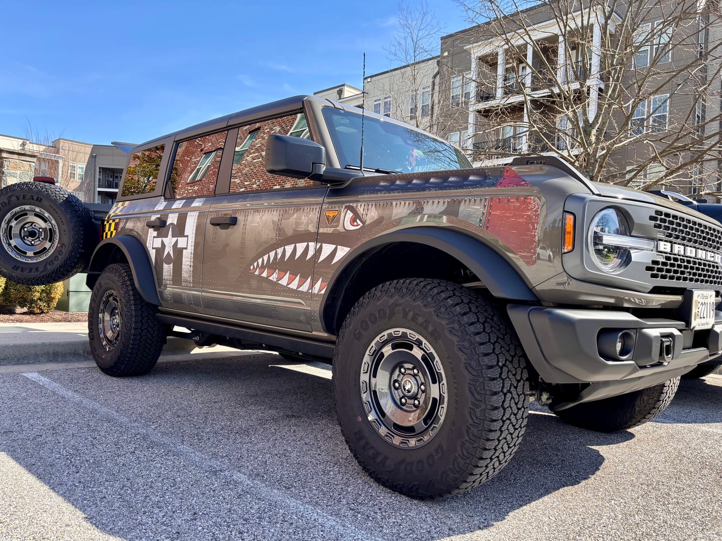 Customer photo review of Bronco 4D Custom Design Removable Trail Armor
