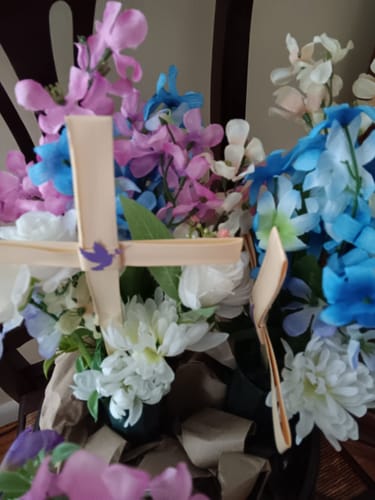 Customer photo review of Indian Palm Crosses