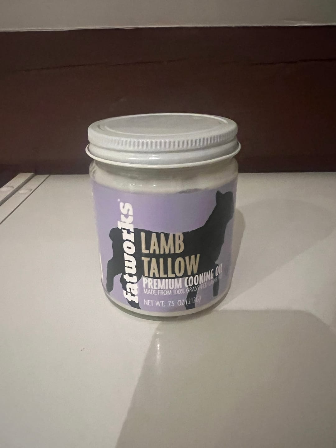 Customer photo review of Grass Fed Lamb Tallow (7.5 oz)