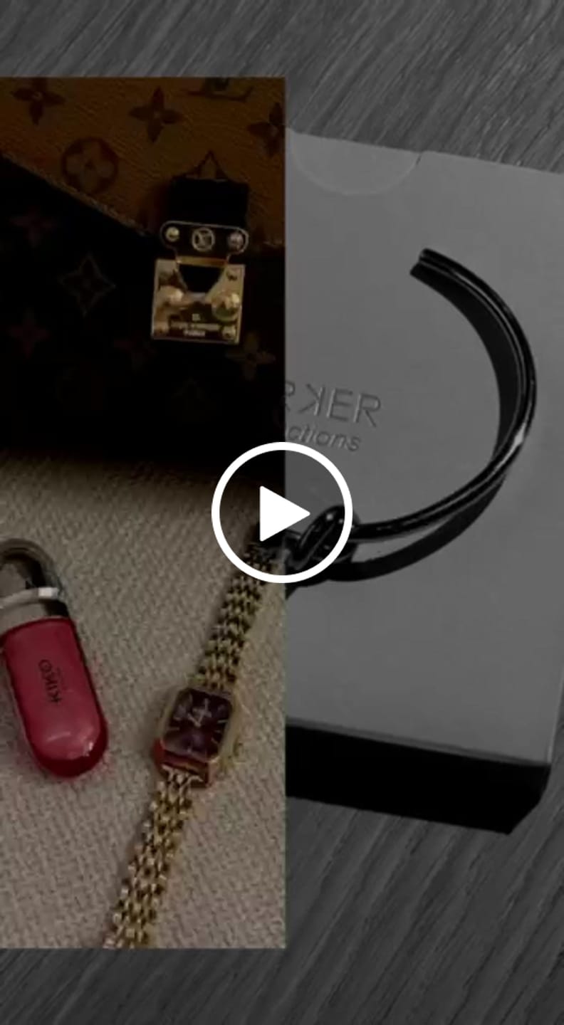 Customer video review of Isabell Gold Burgundy