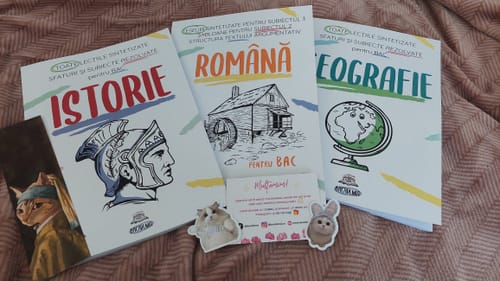 Recenzie cu fotografie de la un client despre Pachet Bacalaureat (Română + Istorie + Geografie) Bacademia