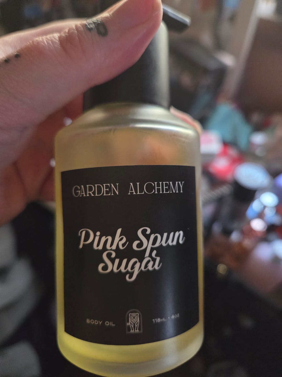 Customer photo review of PINK SPUN SUGAR
