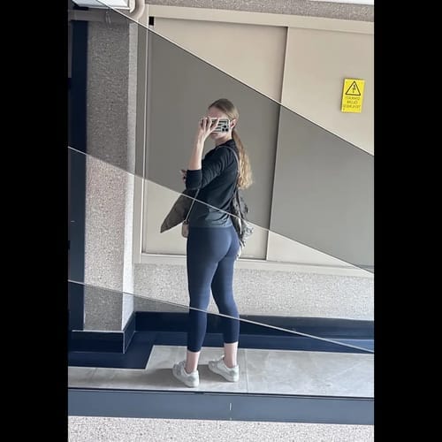 Customer photo review of Anti Cellulite Leggings - Den permanente løsningen på cellulitter