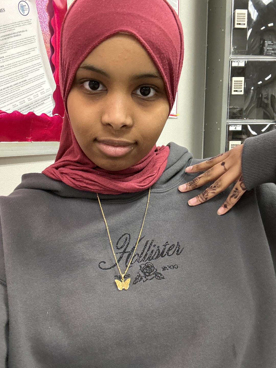 Customer photo review of Patience & Hope Necklace
