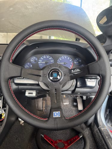 Customer photo review of Nardi R3 Style Steering Wheel - 350mm