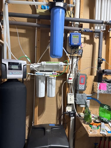 Customer photo review of SoftPro® Elite HE Water Softener for City Water (Industry's Best Softener & Filter Combo)