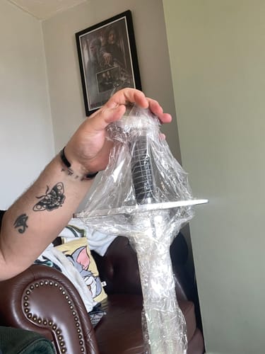 Customer photo review of Mystery Sword