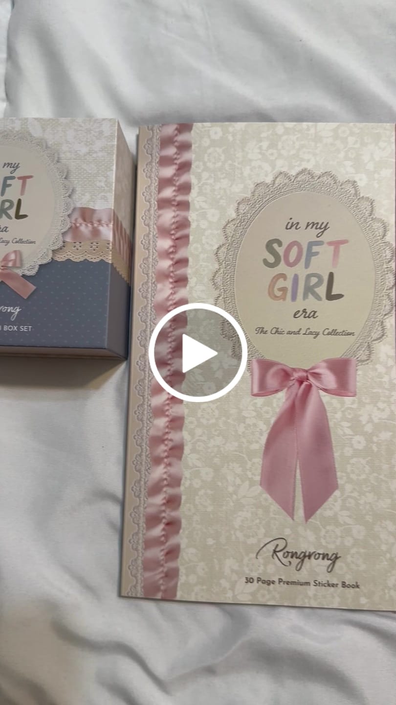 Customer video review of In My Soft Girl Era Sticker Book
