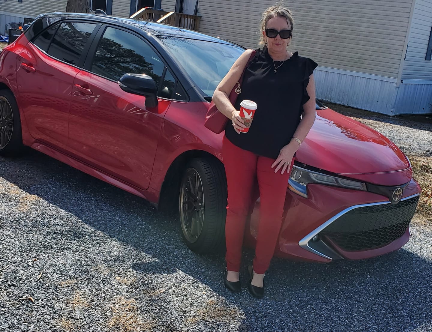 Customer photo review of Betsey's Jeggings