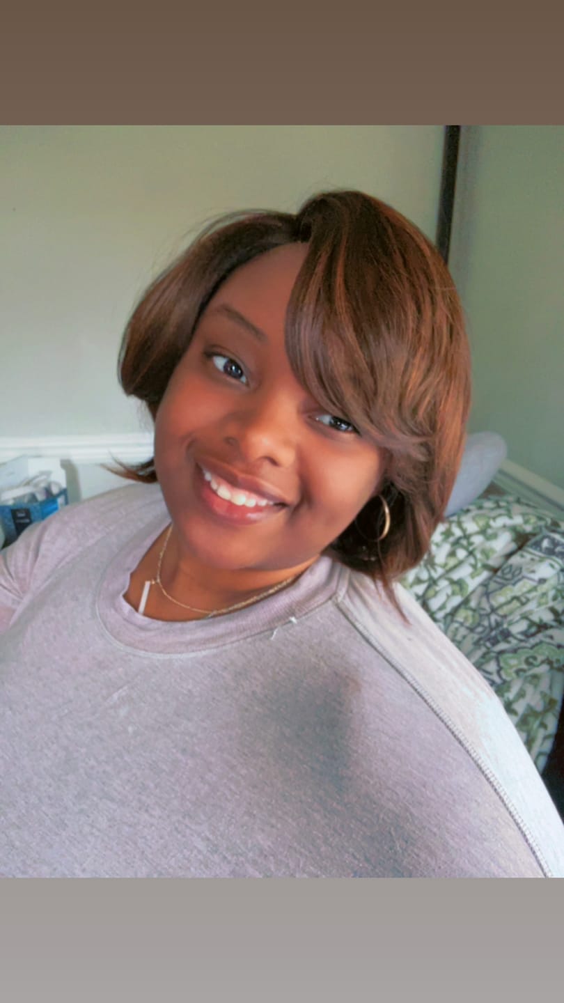 Customer photo review of Outre Wigpop Full Wig - TINAYE