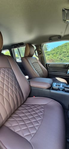 Customer photo review of Premium Custom-Fit Seat Covers