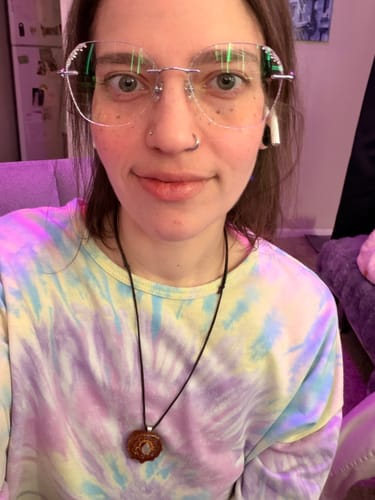 Customer photo review of Stella Eyeglasses