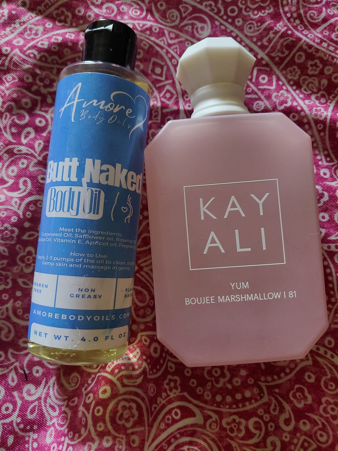 Customer photo review of Butt Naked - Body Oil