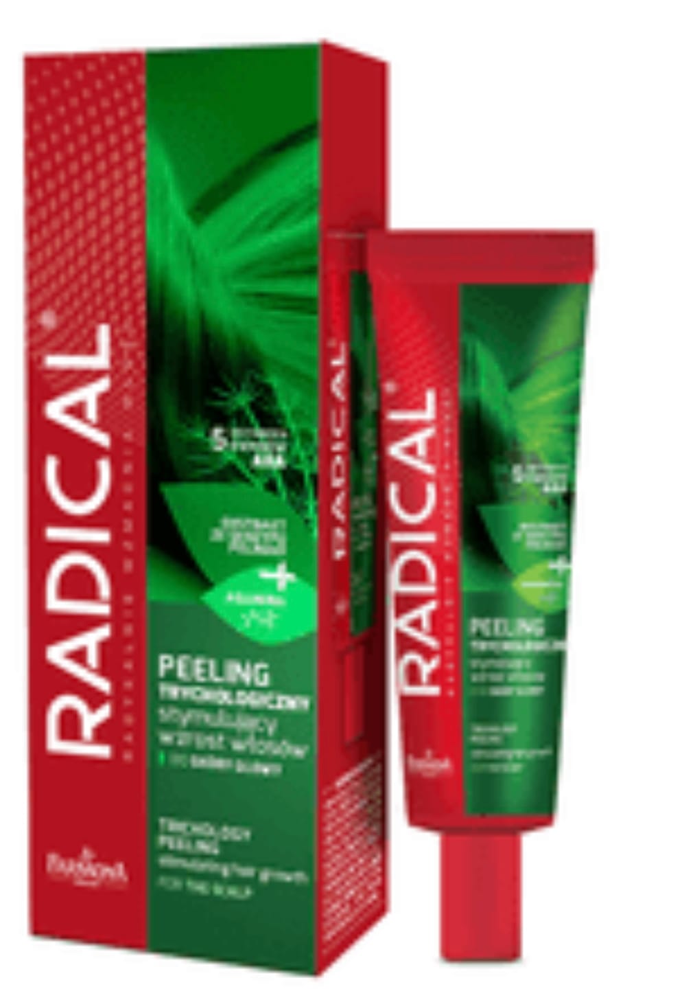 Customer photo review of Tрихологичен пилинг за скалп стимулиращ растежа на косата Farmona Radical