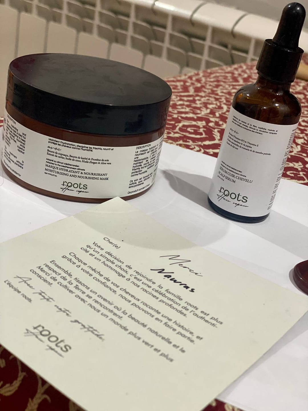 Customer photo review of MASQUE HYDRATANT & NOURRISSANT
