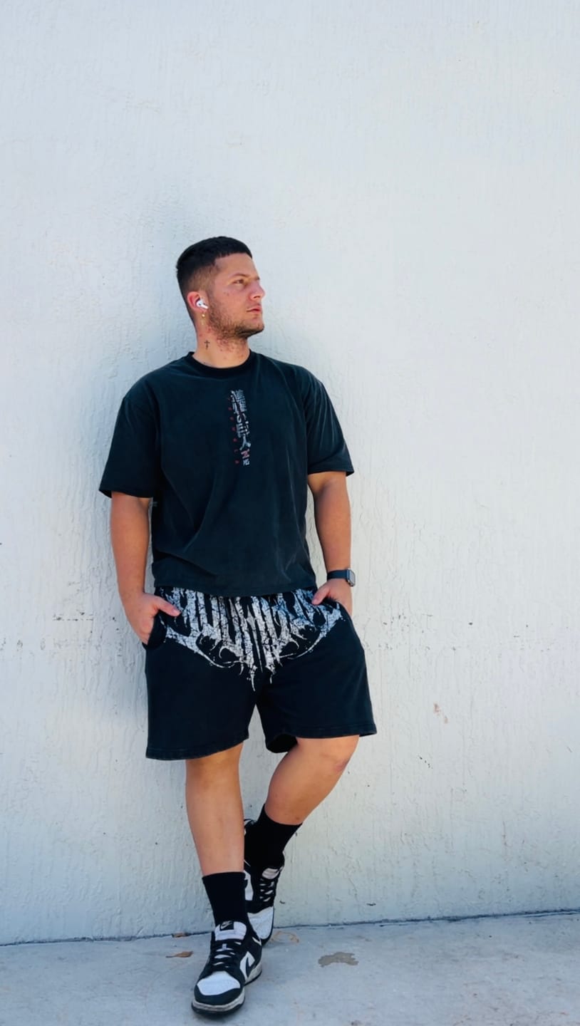 Customer photo review of 1011 - Dark Wave Shorts