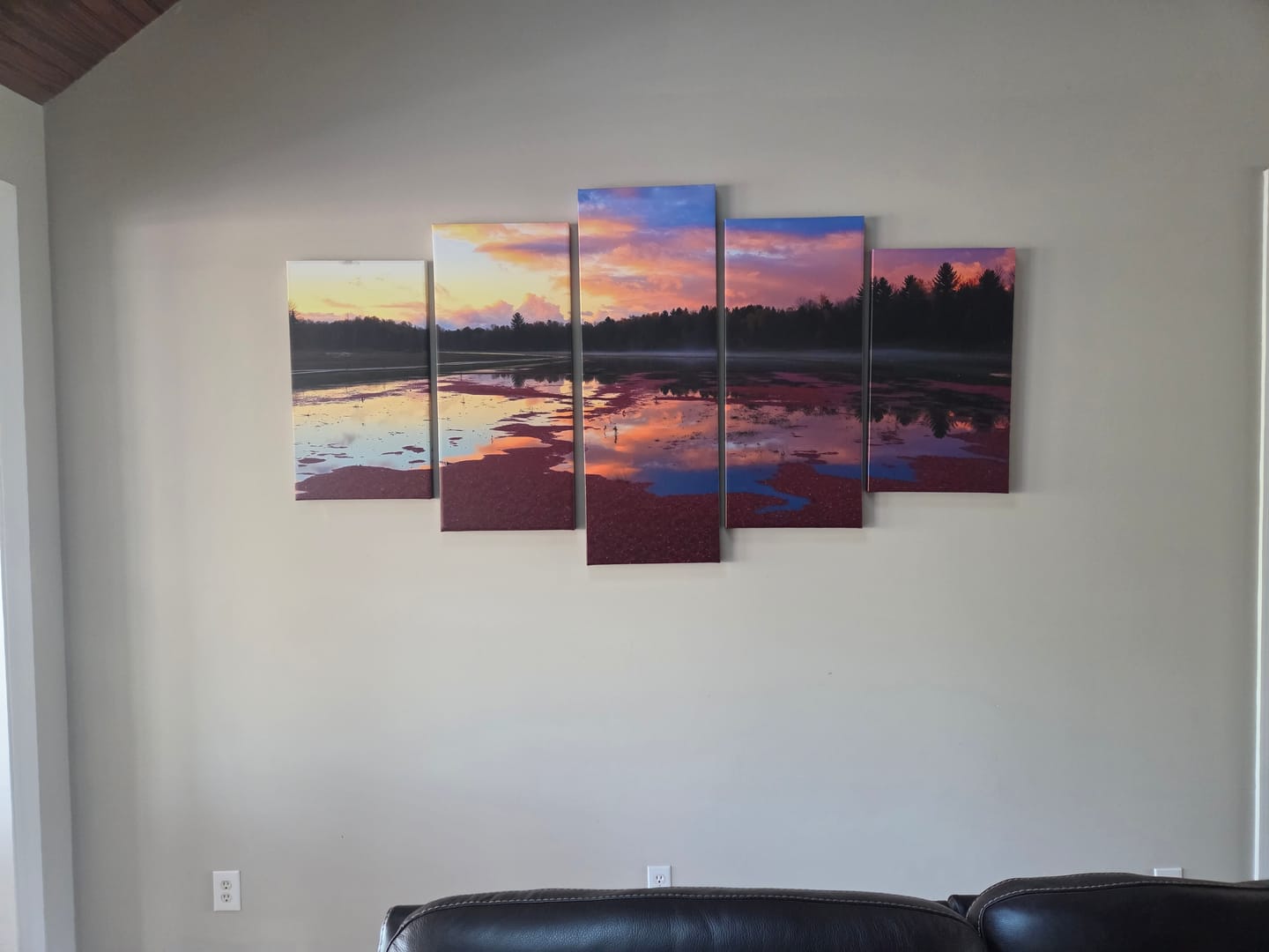 Customer photo review of Create Your Own Legendary Wall Art