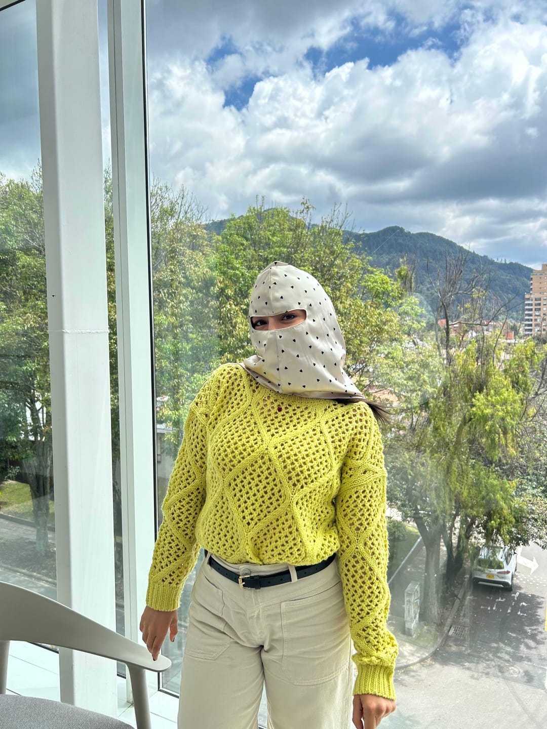 Customer photo review of Face Cover
