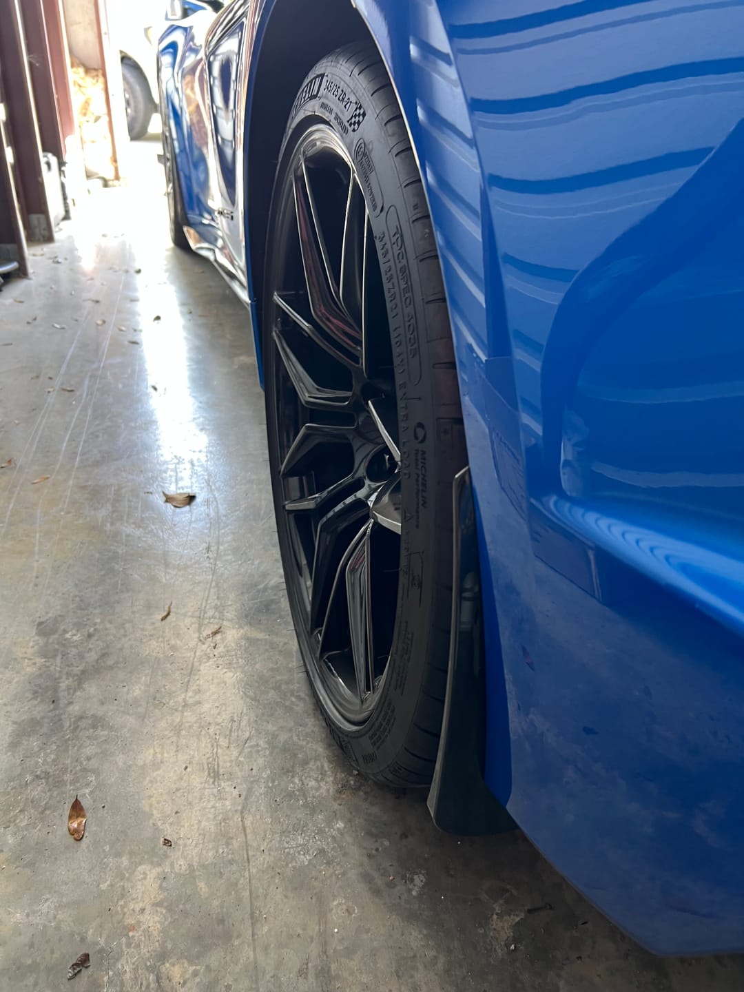Customer photo review of Corvette C8 Z06 / E-Ray XL Extended Splash Guard