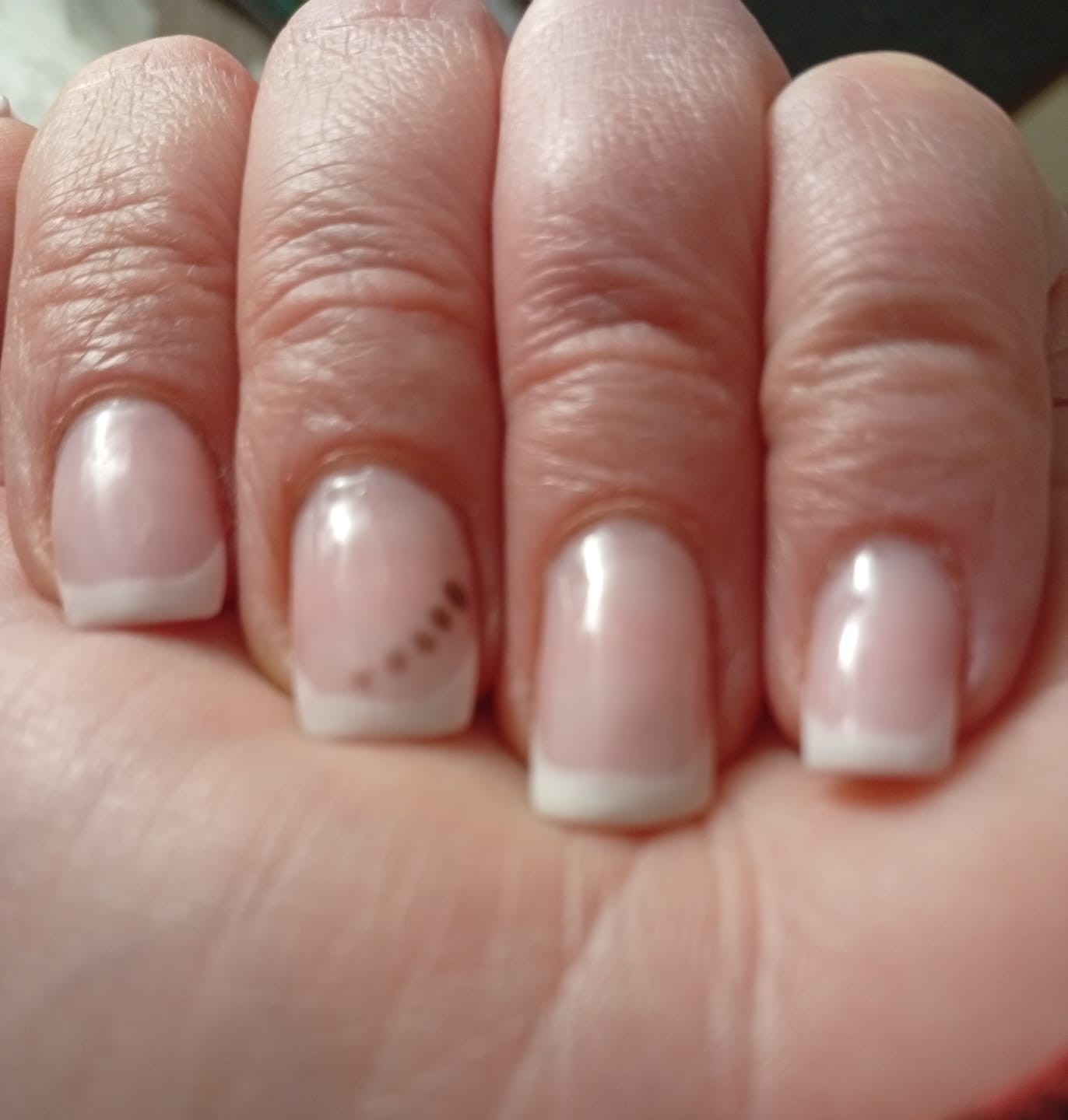 Customer photo review of Smalto Semipermanente LCI -  Bianco French