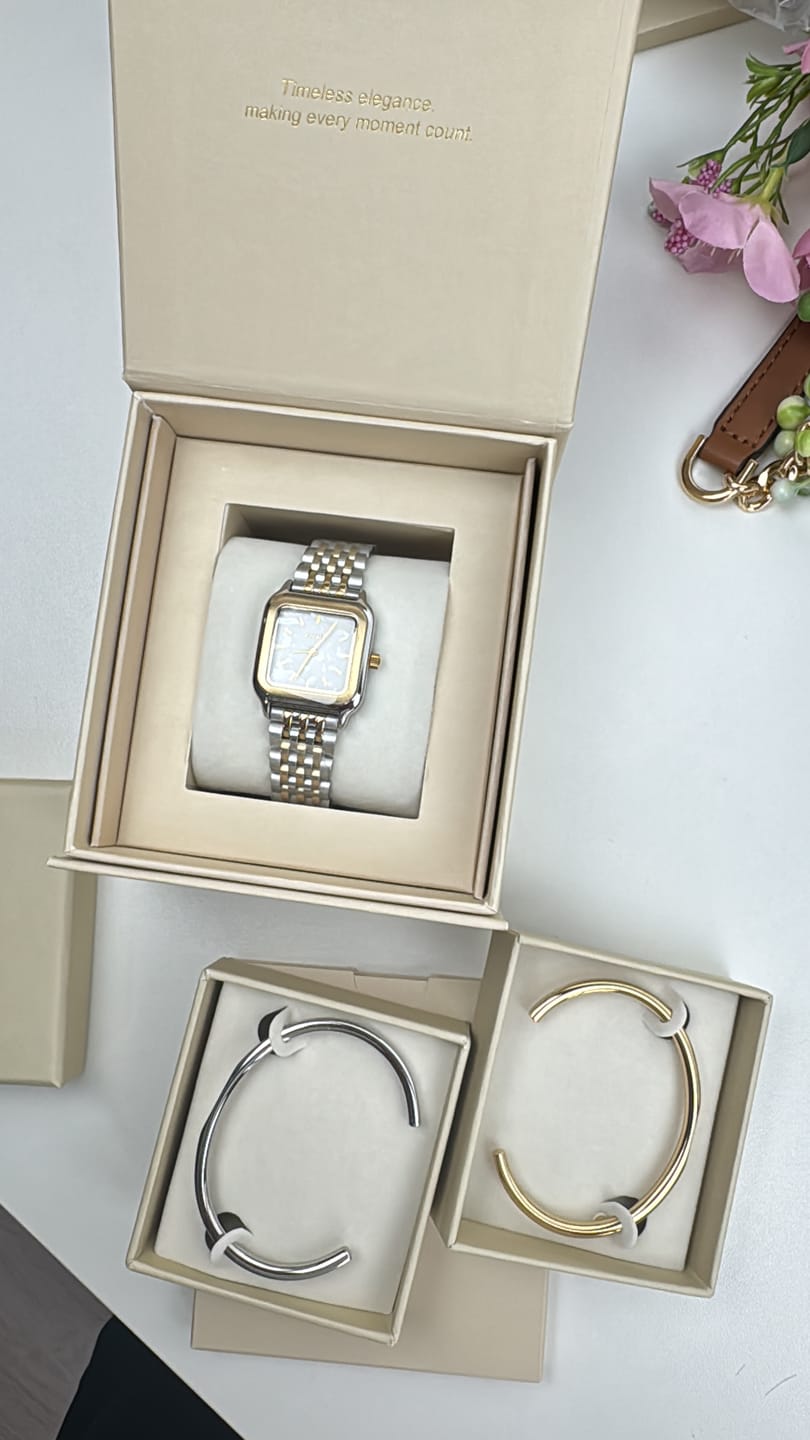 Customer photo review of Macy Gold Silver