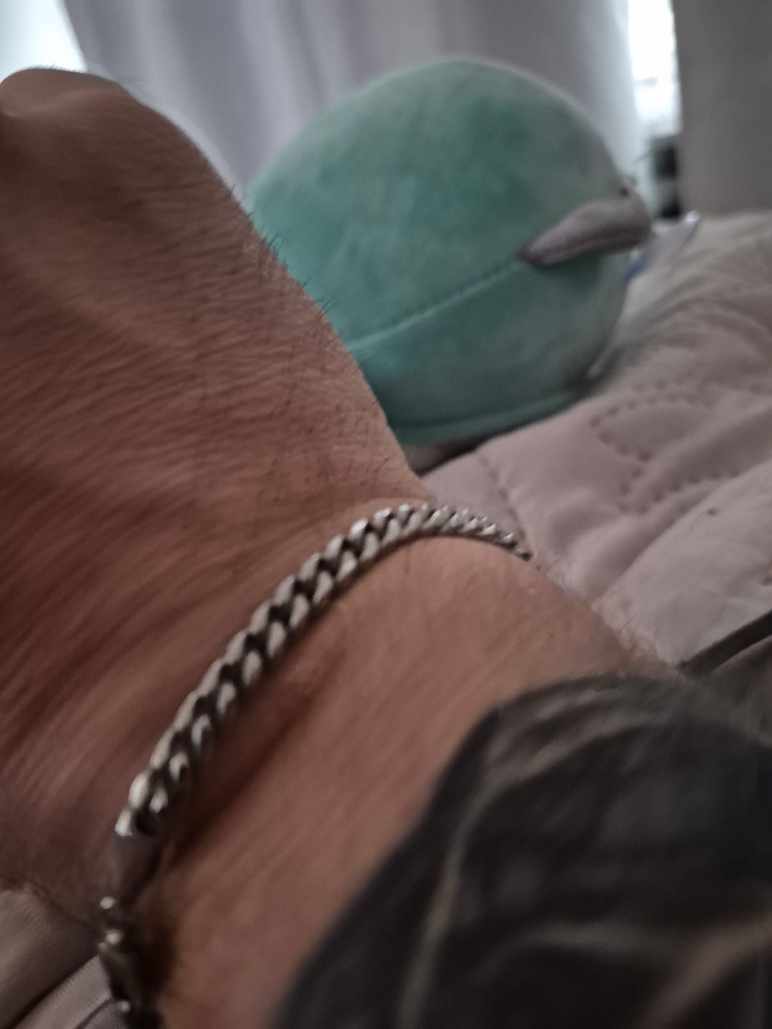 Customer photo review of Pulsera Miami Cuban 5mm