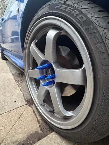 Customer photo review of Blx Racing Extended Tuner Wheel Lug Nuts