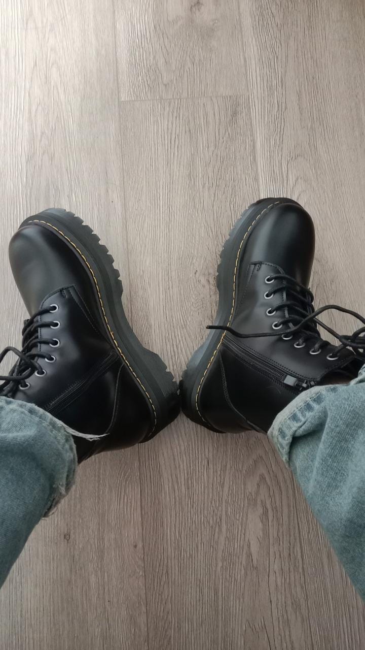 Customer photo review of Botin Combat Mate plataforma N03