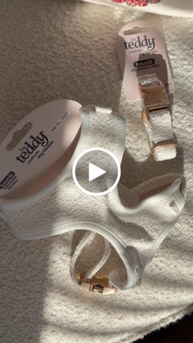 Customer video review of Marshmallow┃Bouclé Collar