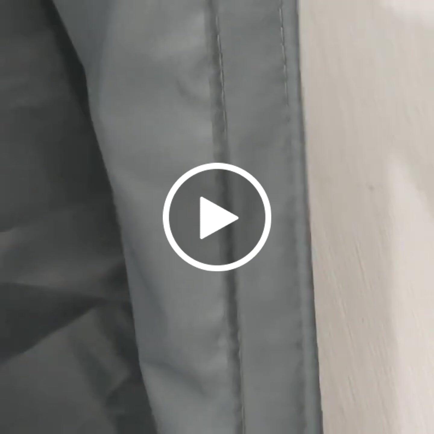 Customer video review of Toldo Impermeável Lona para Cobertura e Garagem