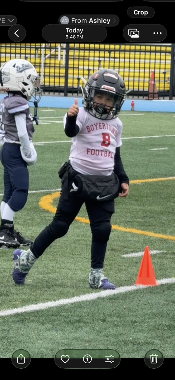 Customer photo review of Classic 'The Joker' Football Cleats - Quantum Speed by Phenom Elite