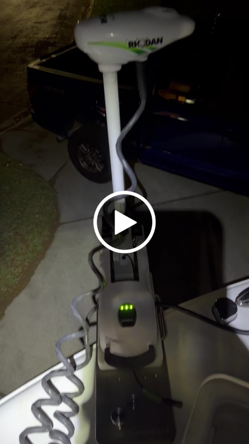 Customer video review of Sea Swivel™ Trolling Motor Mount