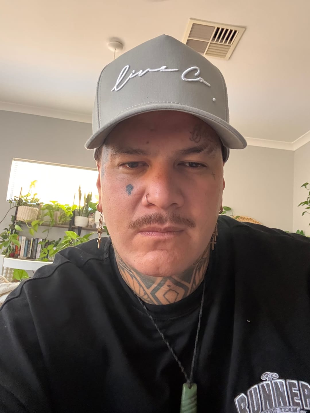 Customer photo review of Live Co. "Grey Signature Series" A-Frame Snapback